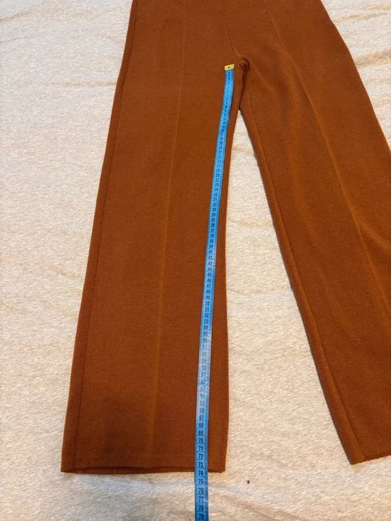 Sezane - Matthew 100% Merino wool pants - S - Hazelnut colour - Picture 8 of 10